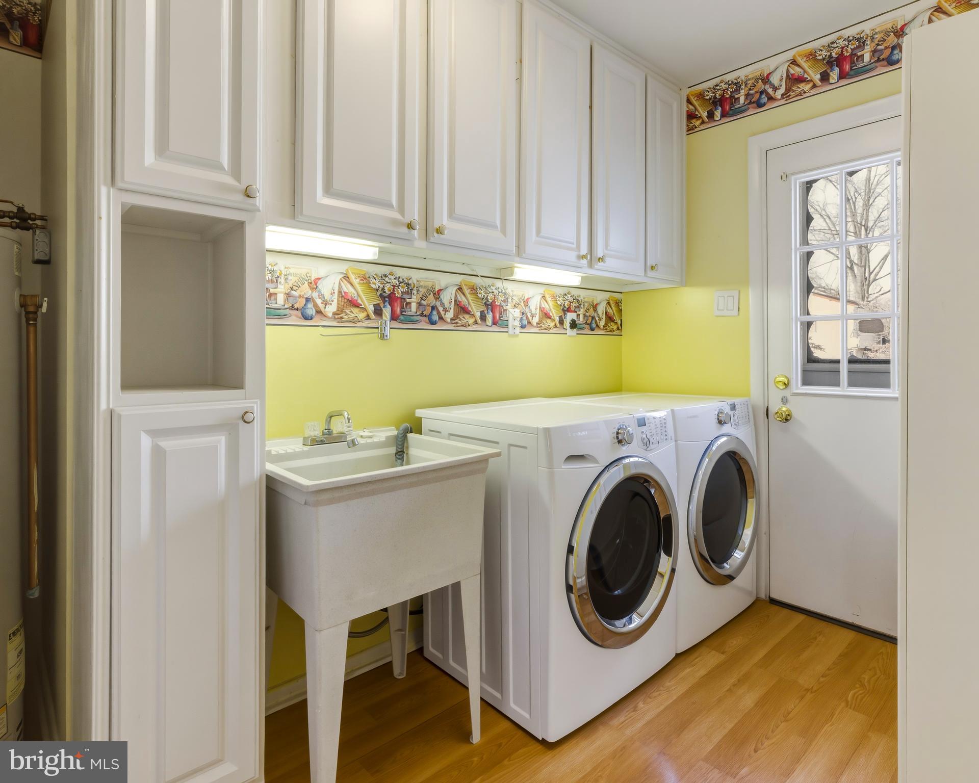 37 Harmony Road Gibbstown, NJ 08027 - Photo 15 of 20 Laundry w/ plenty of cabinets & pantry