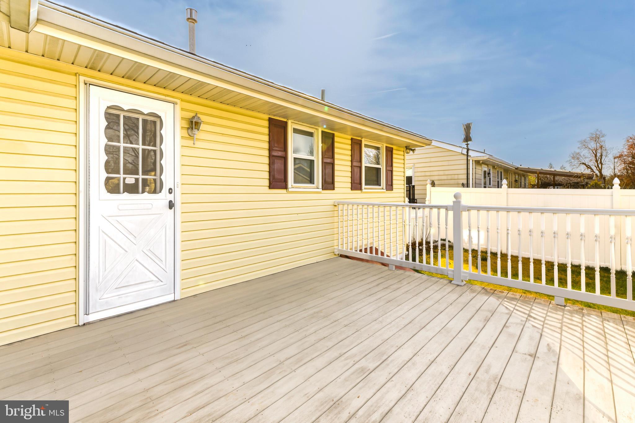 37 Harmony Road Gibbstown, NJ 08027 - Photo 17 of 20 Trex Deck for added enjoyment just off the Sunroom