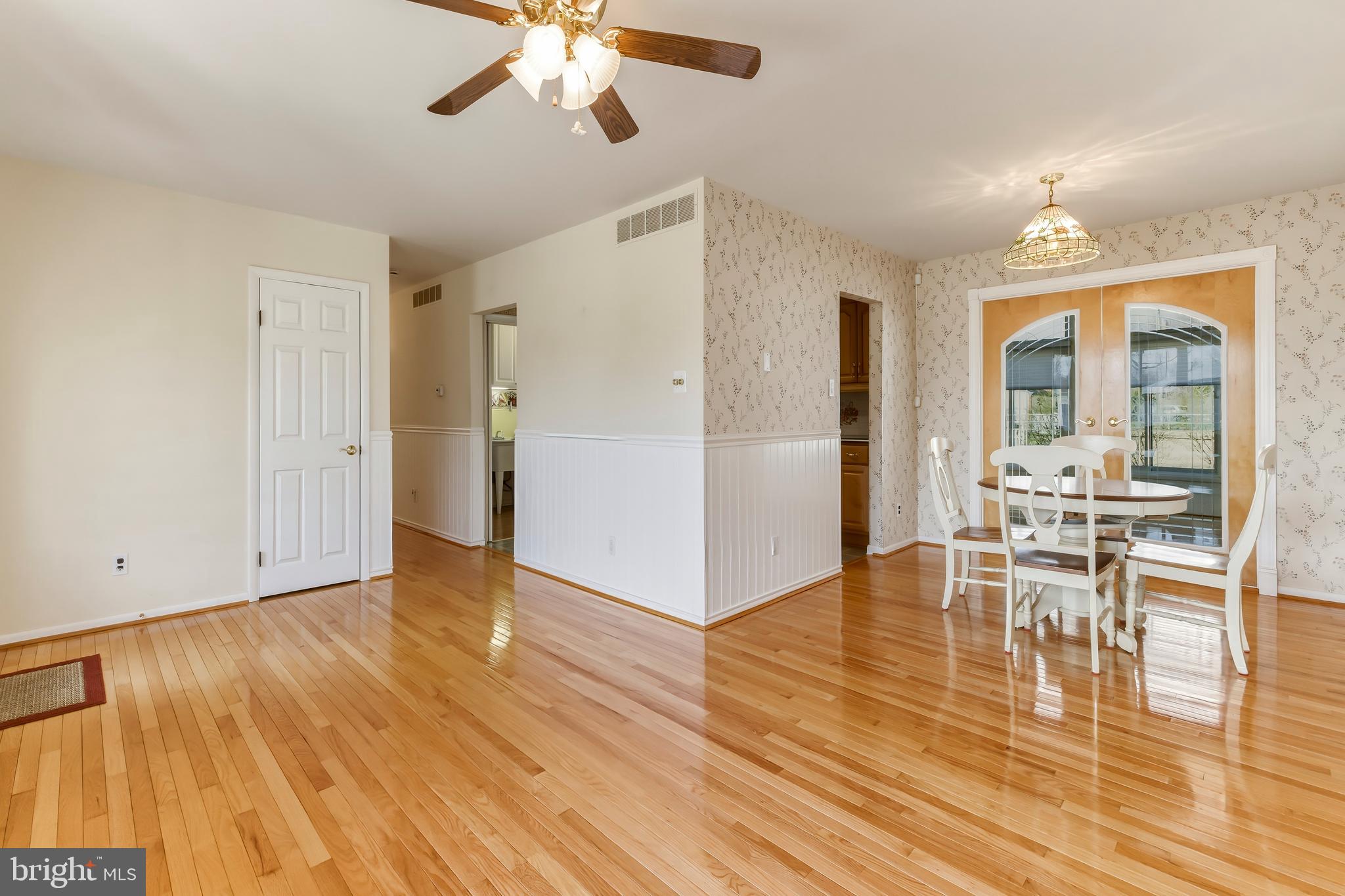 Living room is open to your dining area