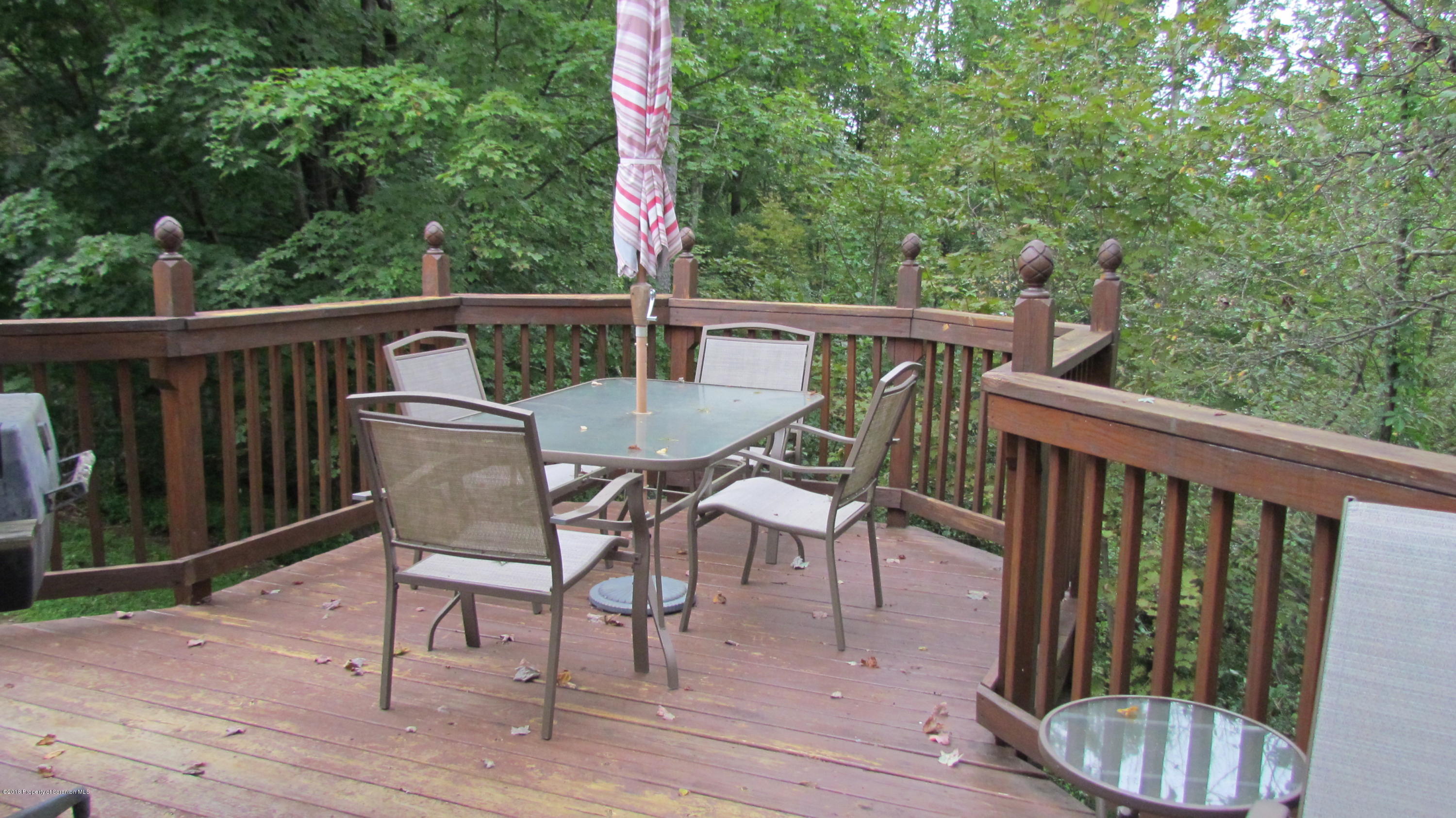 1603 Oak Ridge Road Mehoopany, PA 18629 - Photo 6 of 52 a view of a chair and table on the deck