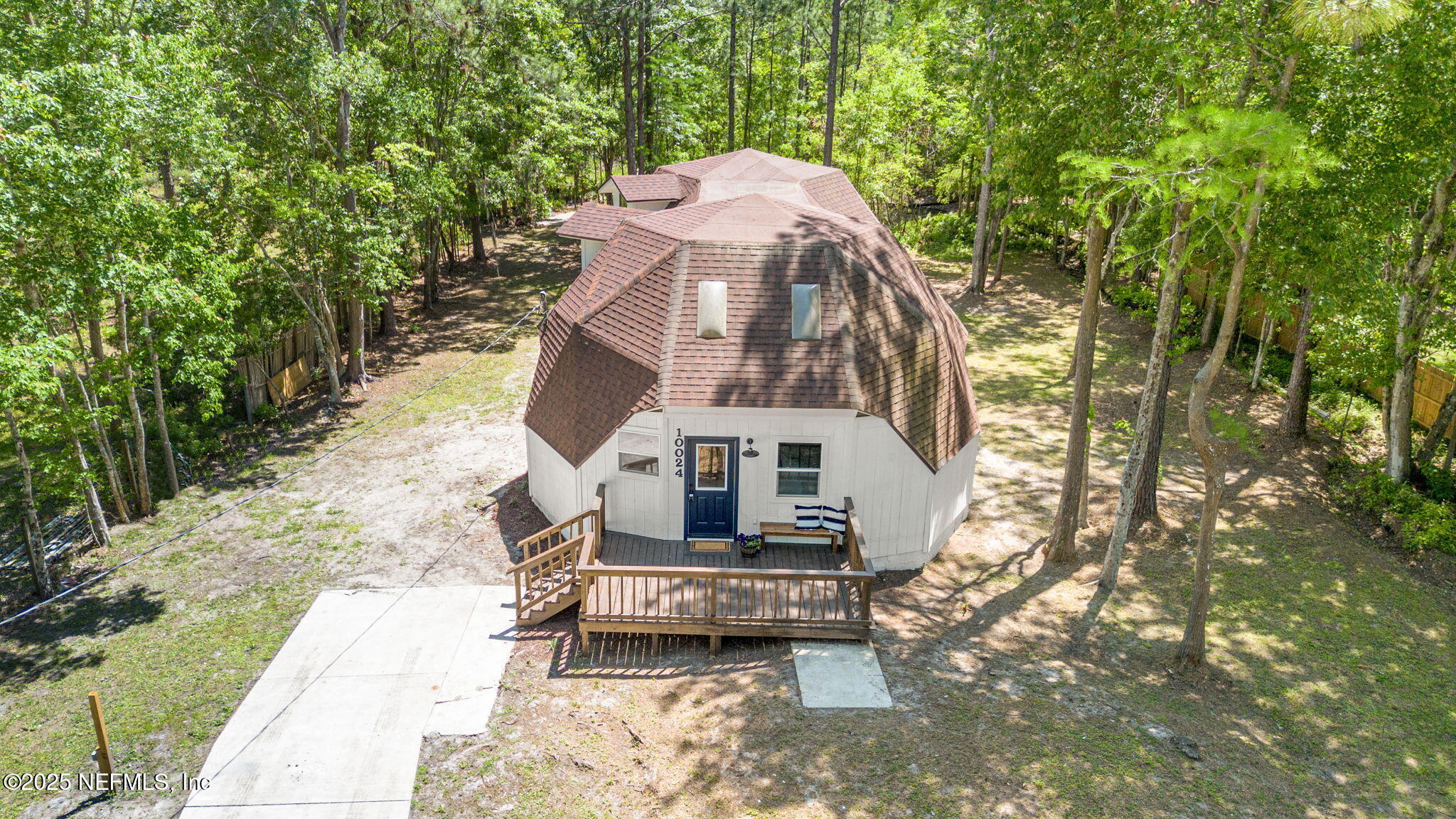 10024 Sandler Road Jacksonville, FL 32222 - Photo 39 of 40 a top view of a house with a yard