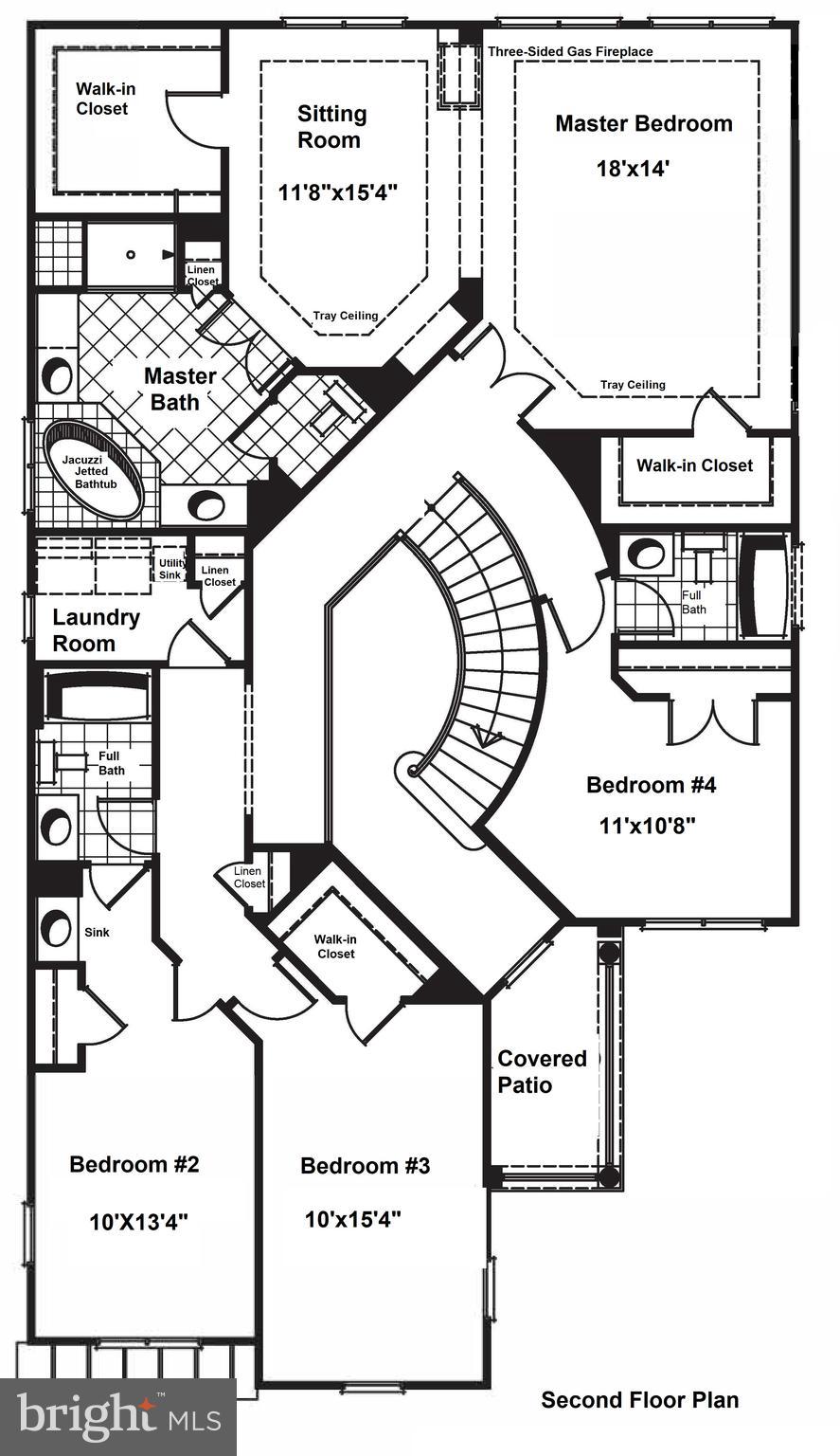 9059 Furey Road Lorton, VA 22079 - Photo 66 of 67 Upper Level Floor Plan