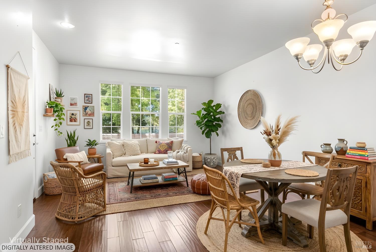 2216 Bell Flower Lane Santa Rosa, CA 95404 - Photo 15 of 66 Living & Dining Areas Virtually Staged Concept 4