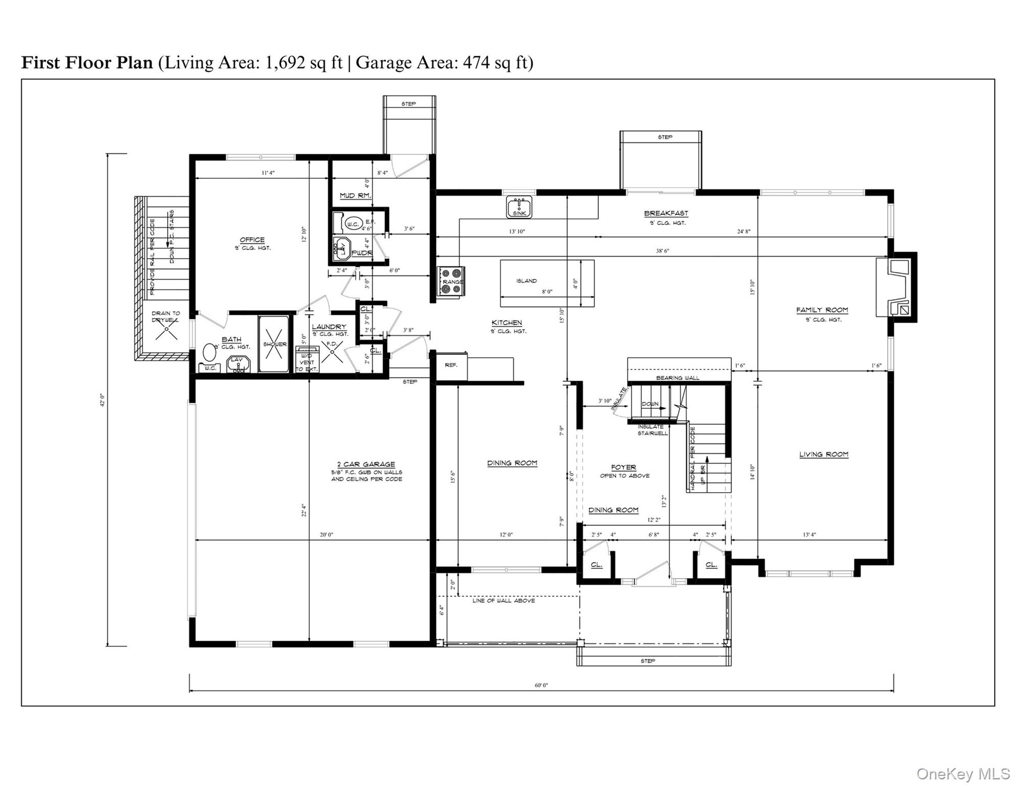 457 Pond Path East Setauket, NY 11733 - Photo 43 of 47 a black and white photo of a living room