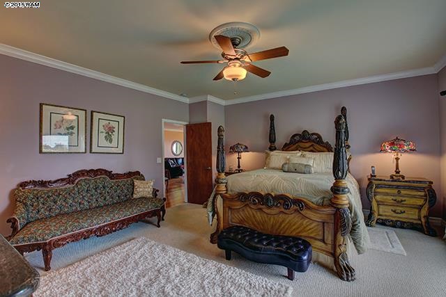 104 Cooke Road Kula, HI 96790 - Photo 7 of 22 a bedroom with a bed and window