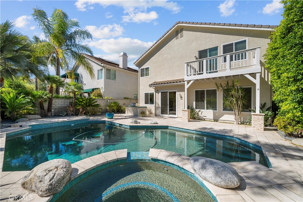 25512 Wilde Avenue Stevenson Ranch, CA 91381 - Photo 53 of 53 a house view with a seating space and garden view