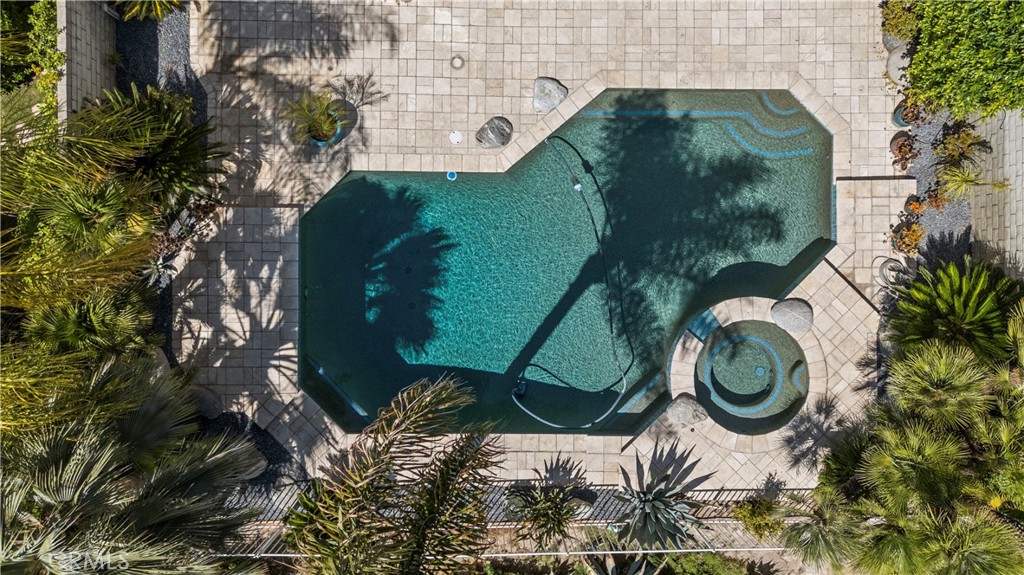 25512 Wilde Avenue Stevenson Ranch, CA 91381 - Photo 7 of 53 an aerial view of a residential house with outdoor space and trees all around