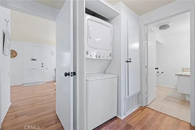 a view of a bathroom from the hallway