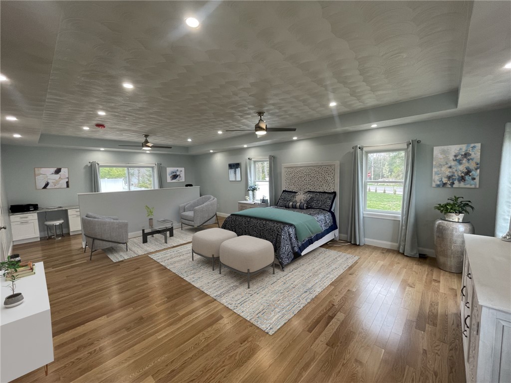2 Jessica Lee Court Coventry, RI 02816 - Photo 5 of 46 First floor primary bedroom. Partially virtually staged.