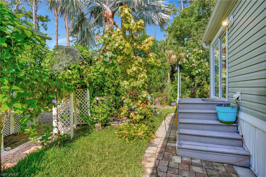 10709 Roseate Spoonbill Circle Estero, FL 33928 - Photo 20 of 32 a view of a yard with plants