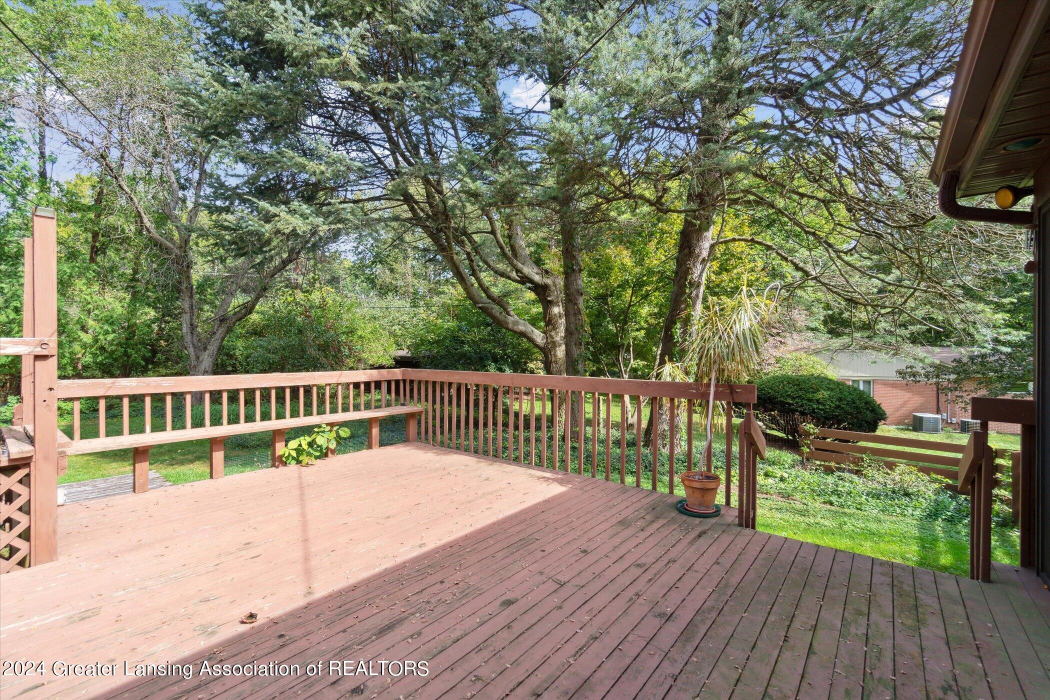 2466 Arrowhead Road Okemos, MI 48864 - Photo 34 of 42 Large Deck