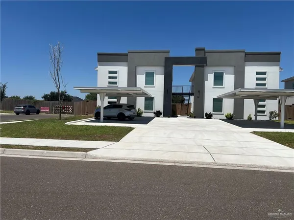 a view of building with street view