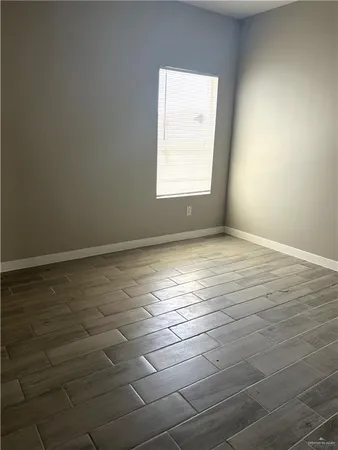 en empty room with window