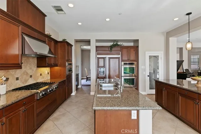 a bedroom with a workspace