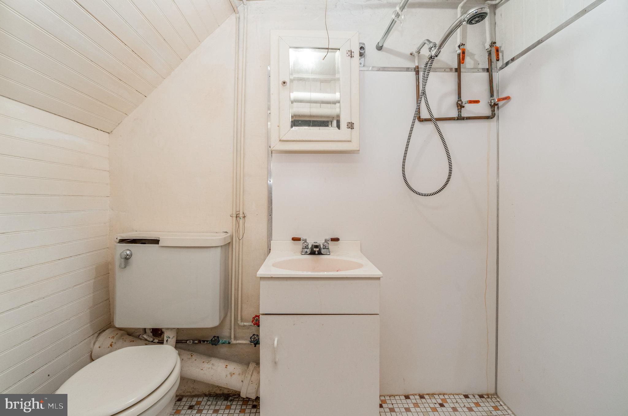 5575 Waggoners Gap Road Landisburg, PA 17040 - Photo 28 of 42 a bathroom with a sink toilet and a shower