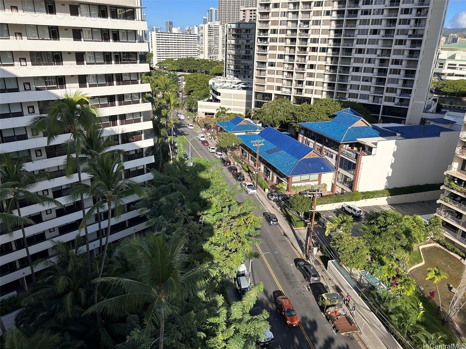 425 Ena Road, Unit 1208A Honolulu, HI 96815 - Photo 2 of 21 a view of a city with tall buildings