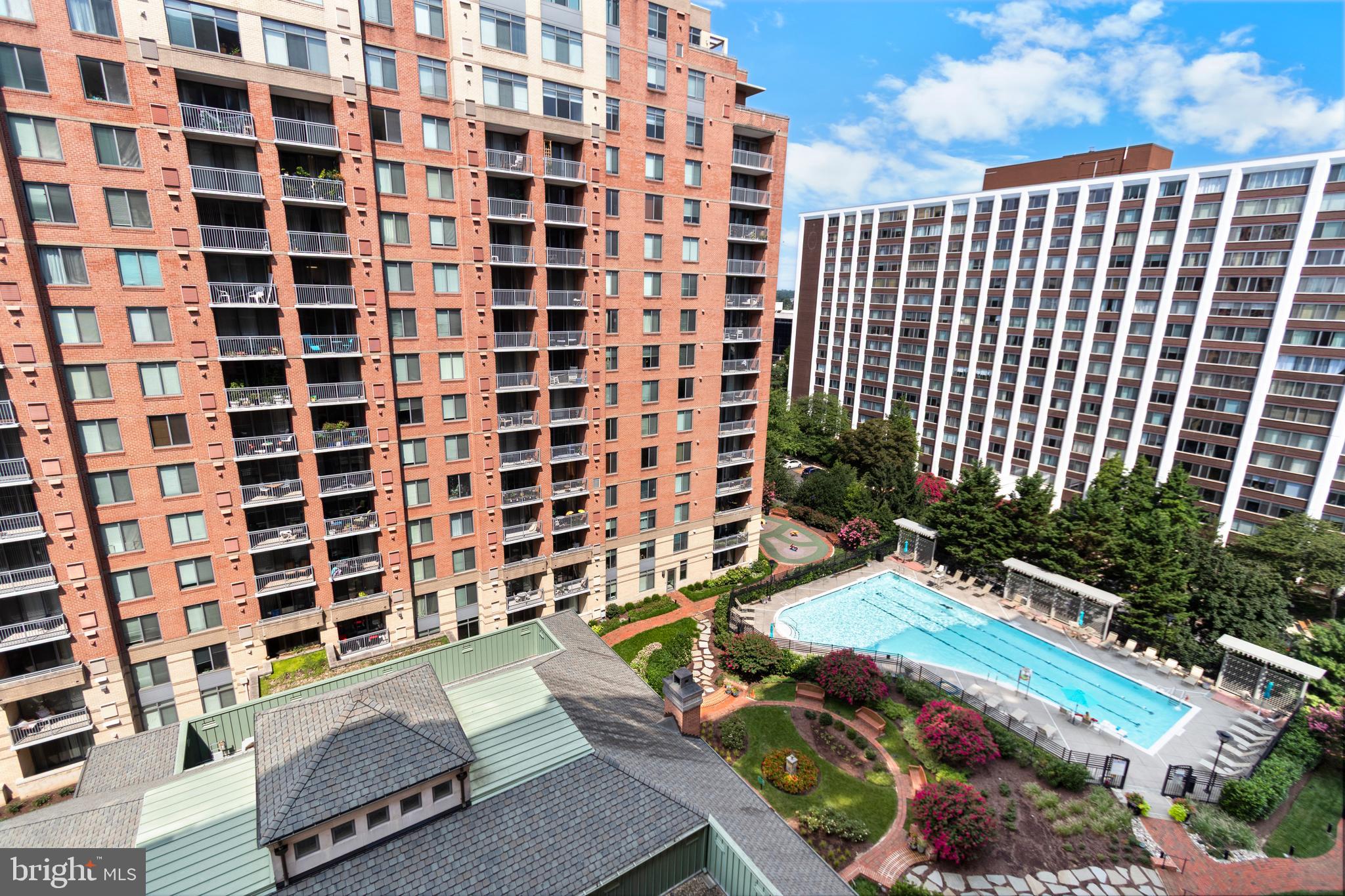 11710 Old Georgetown Road, Unit 1007 North Bethesda, MD 20852 - Photo 25 of 30 a view of a city with tall buildings