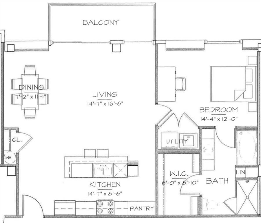 800 Brazos Street, Unit 705 Austin, TX 78701 - Photo 34 of 34 a picture of a book shelf