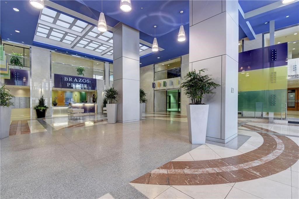 800 Brazos Street, Unit 705 Austin, TX 78701 - Photo 25 of 34 a view of a lobby with furniture