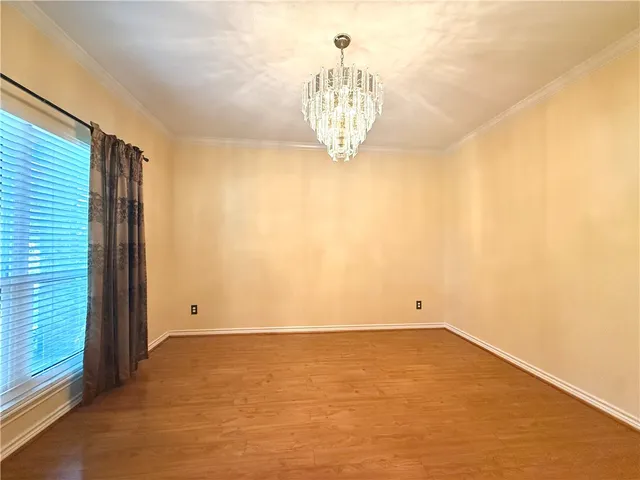 a view of room with window