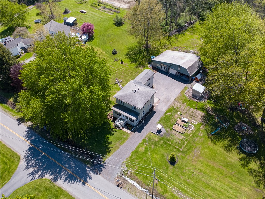 5443 Russell Road Marion, NY 14505 - Photo 5 of 48 The overhead view of this just over THREE ACRE par