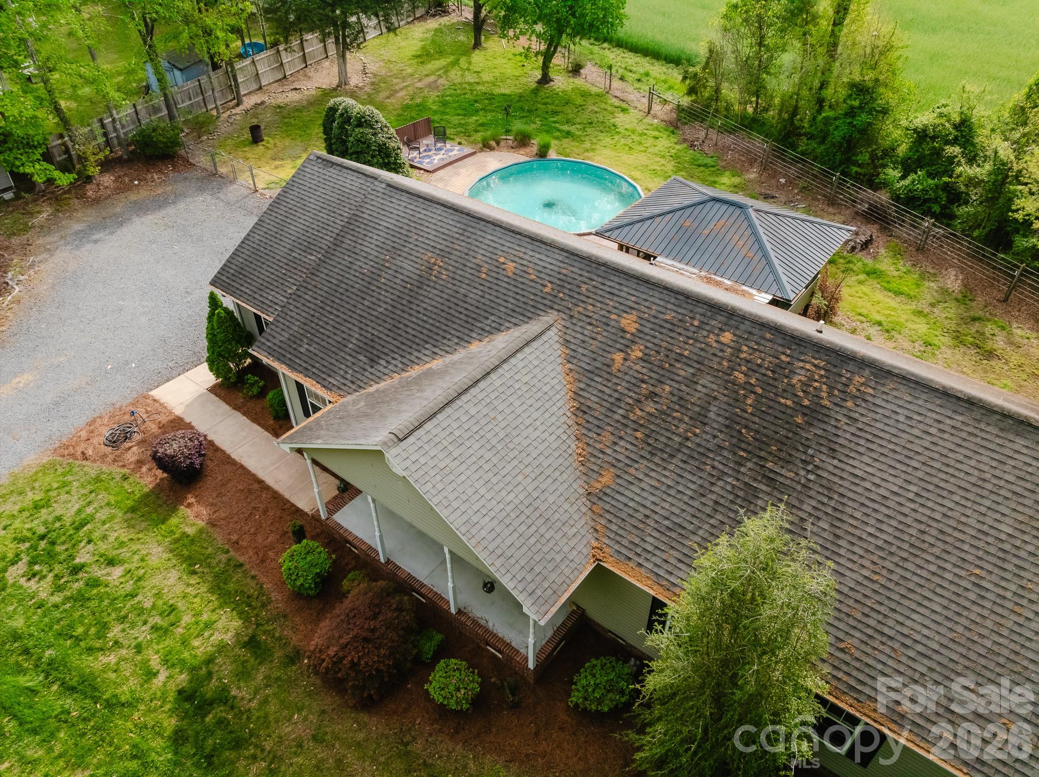2104 Badin Road Albemarle, NC 28001 - Photo 42 of 46 a view of a back yard of the house
