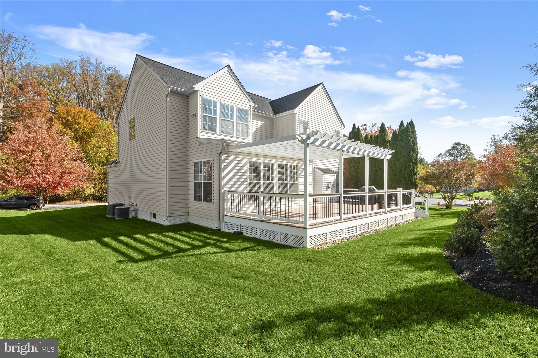 8433 Roberts Road Ellicott City, MD 21043 - Photo 2 of 84 Premium lot w/ expansive composite deck & pergola