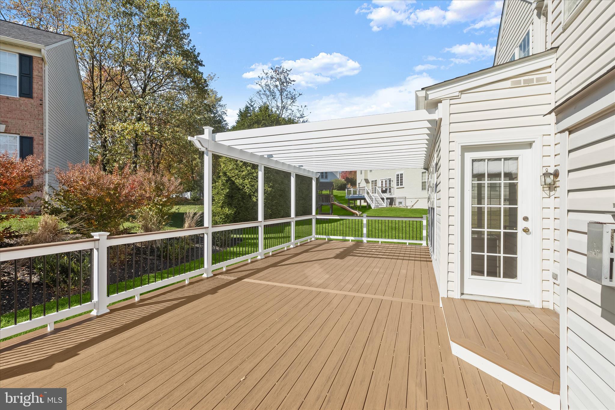 8433 Roberts Road Ellicott City, MD 21043 - Photo 74 of 84 Deck with pergola