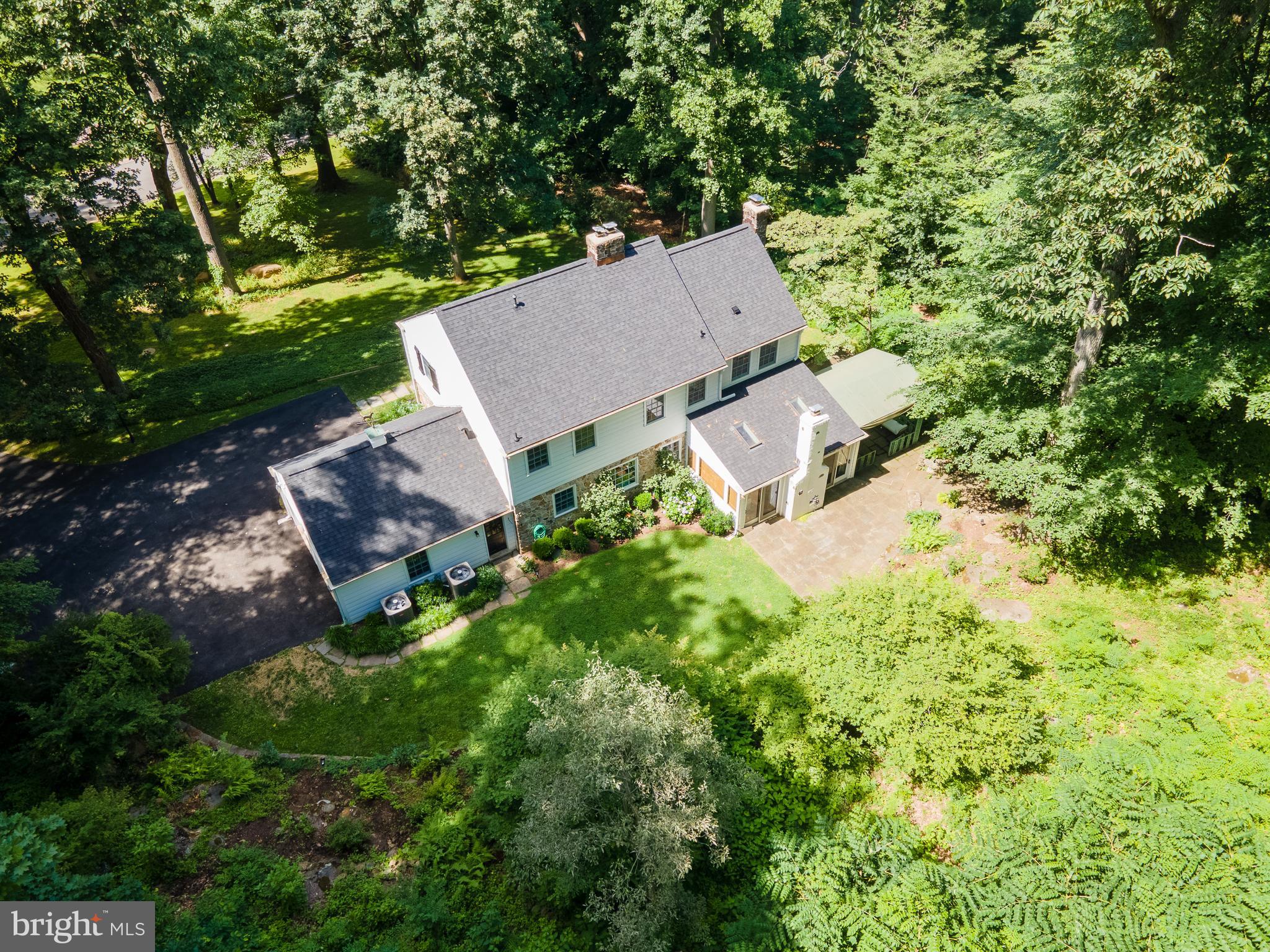 14 Fox Chase Road Malvern, PA 19355 - Photo 23 of 23 Aerial of Back Yard