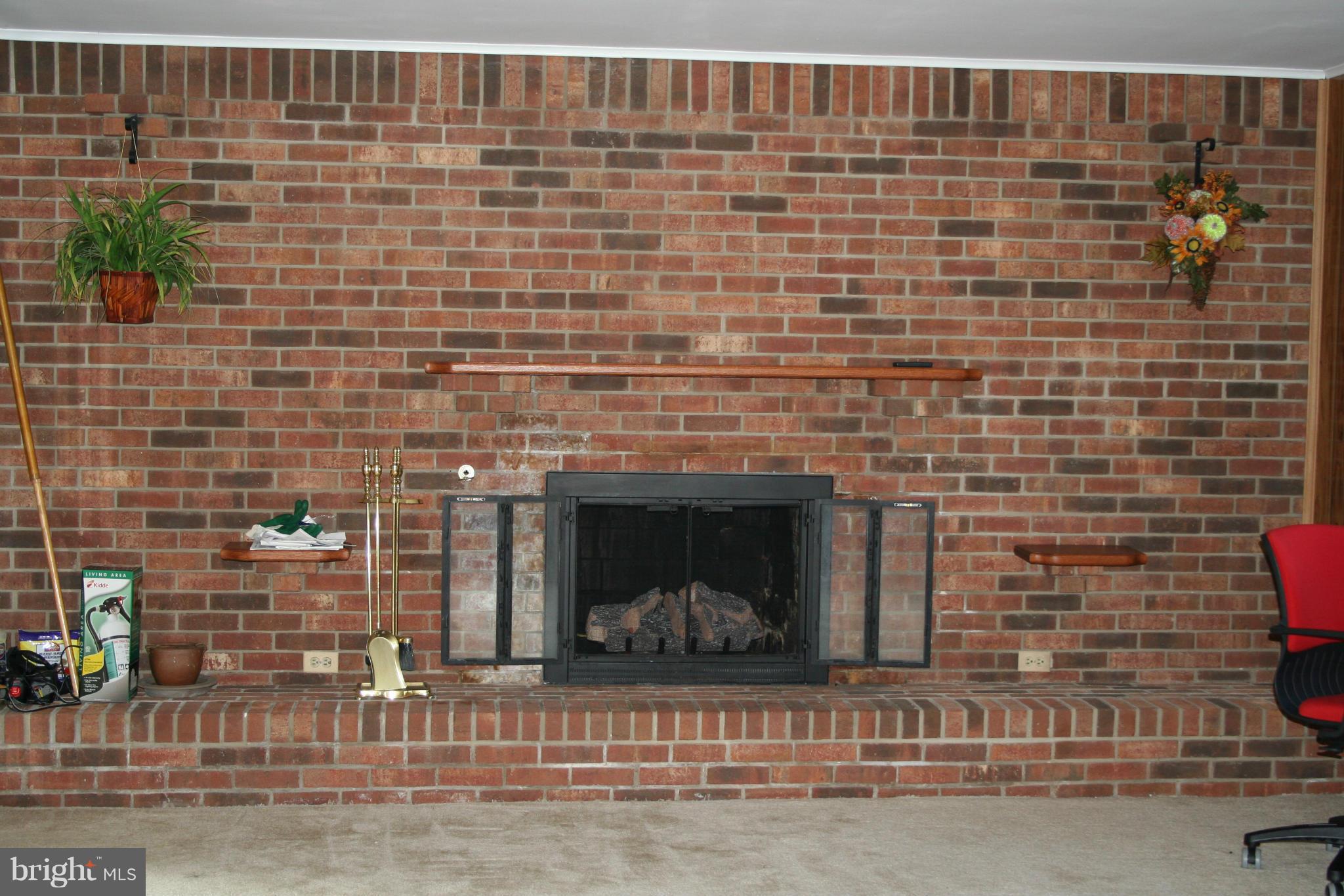 1912 Ware Road Falls Church, VA 22043 - Photo 14 of 28 Brick Gas Fireplace