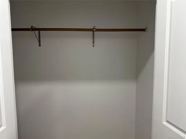 a view of a rack on the wall