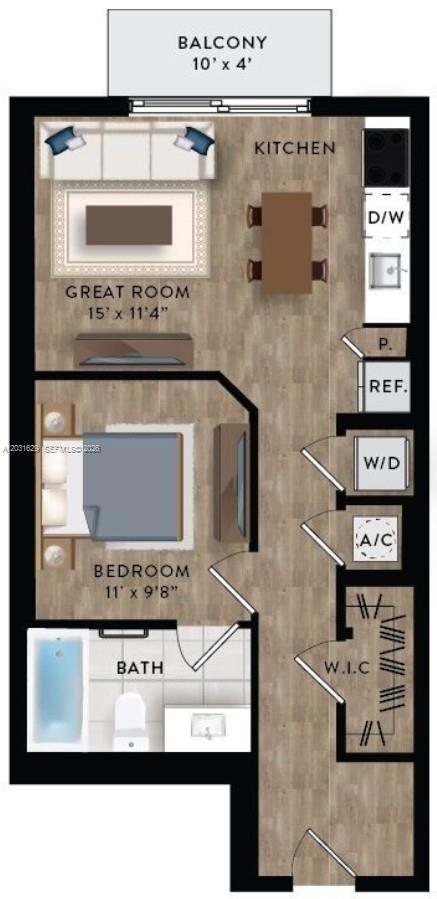 221 Southwest 12th Street, Unit 619 Miami, FL 33130 - Photo 3 of 31