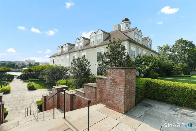 a view of a wooden bridge
