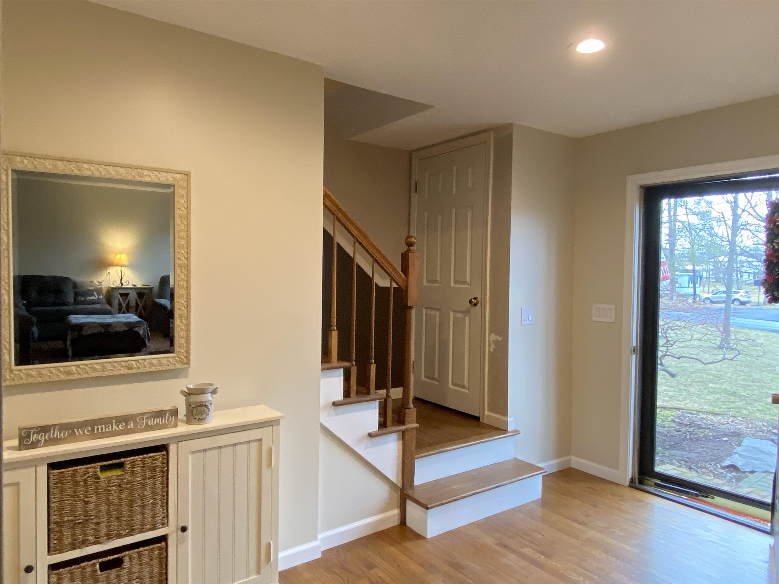 244 Chapel Road Churchville, VA 24421 - Photo 14 of 32 a view of a bathroom with a sink and a mirror