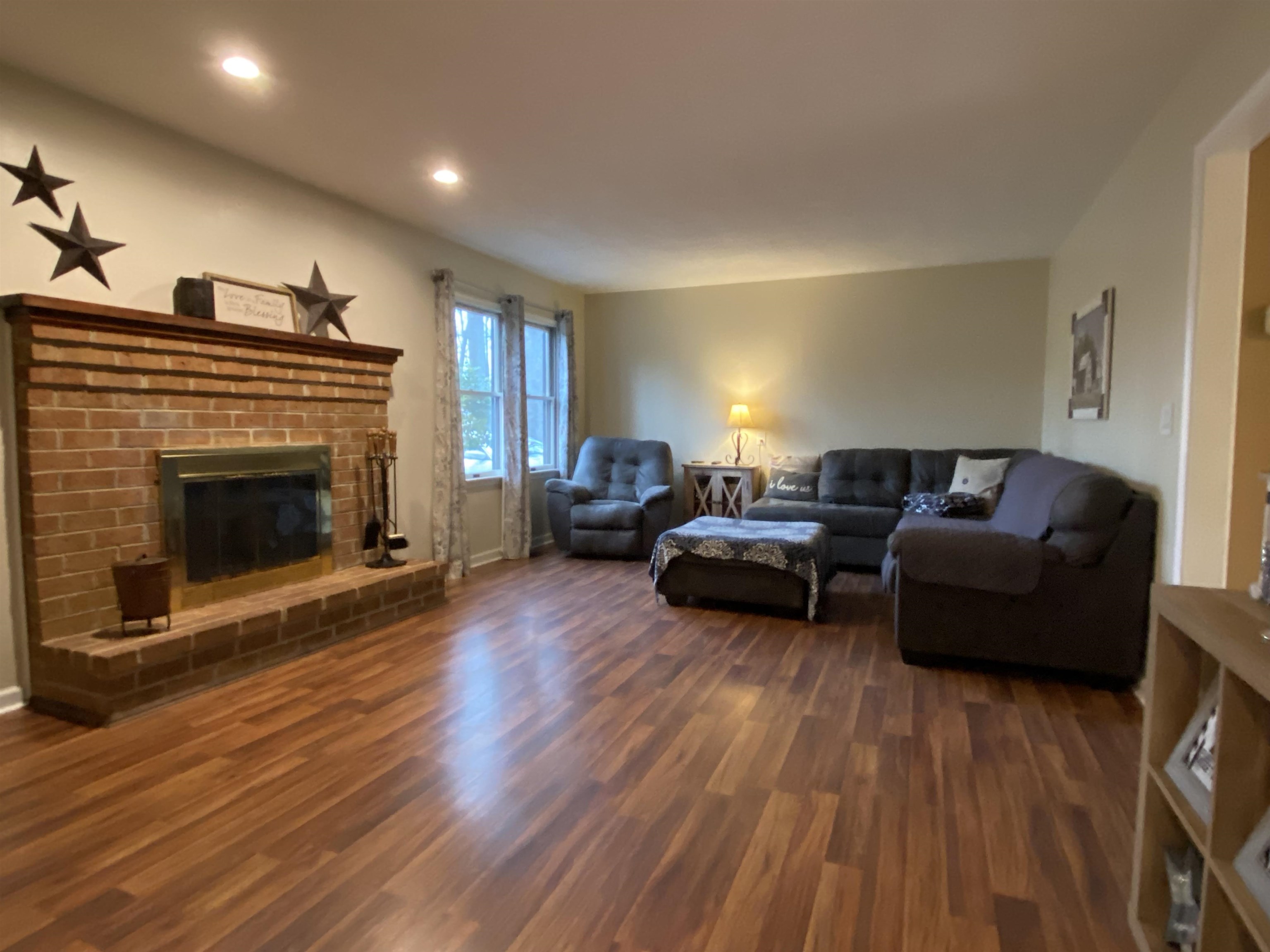 244 Chapel Road Churchville, VA 24421 - Photo 15 of 32 a living room with furniture and a fireplace