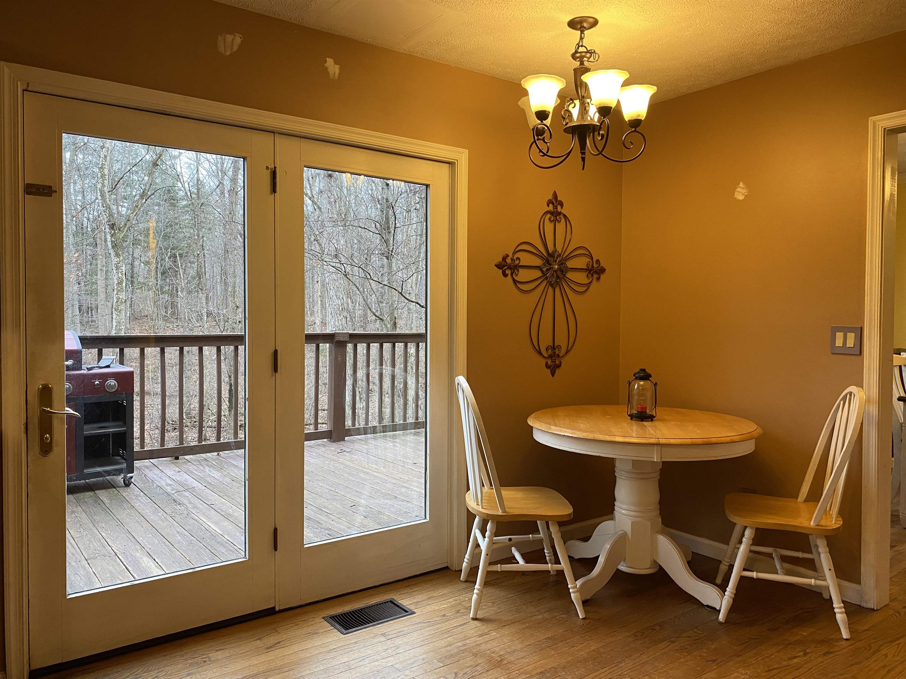 244 Chapel Road Churchville, VA 24421 - Photo 20 of 32 a view of a dining room with furniture and wooden floor