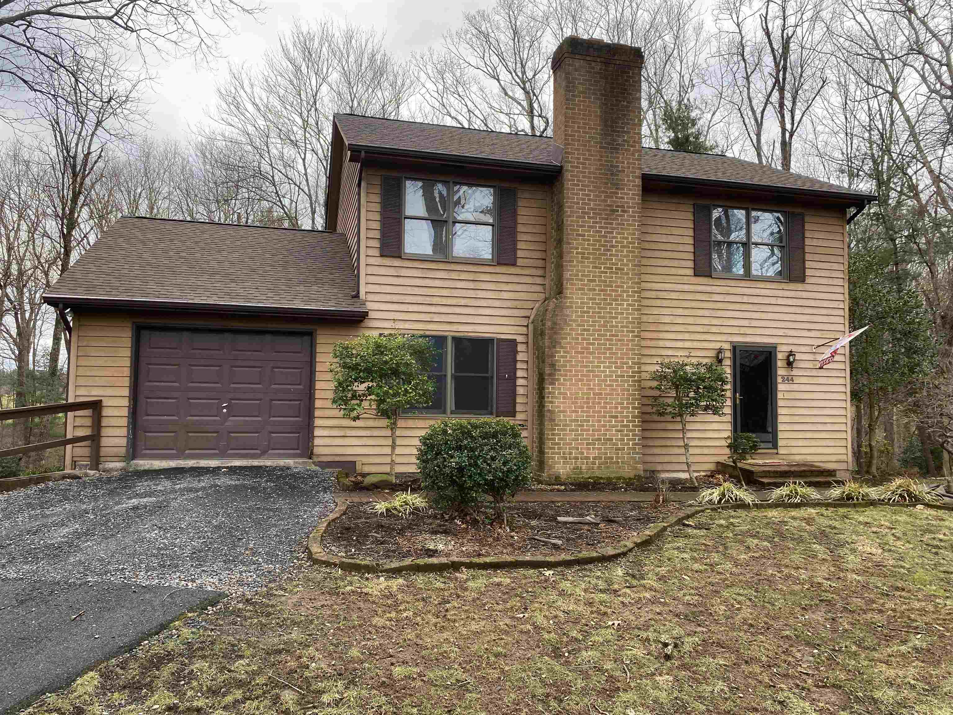 244 Chapel Road Churchville, VA 24421 - Photo 2 of 32 a front view of a house with garden