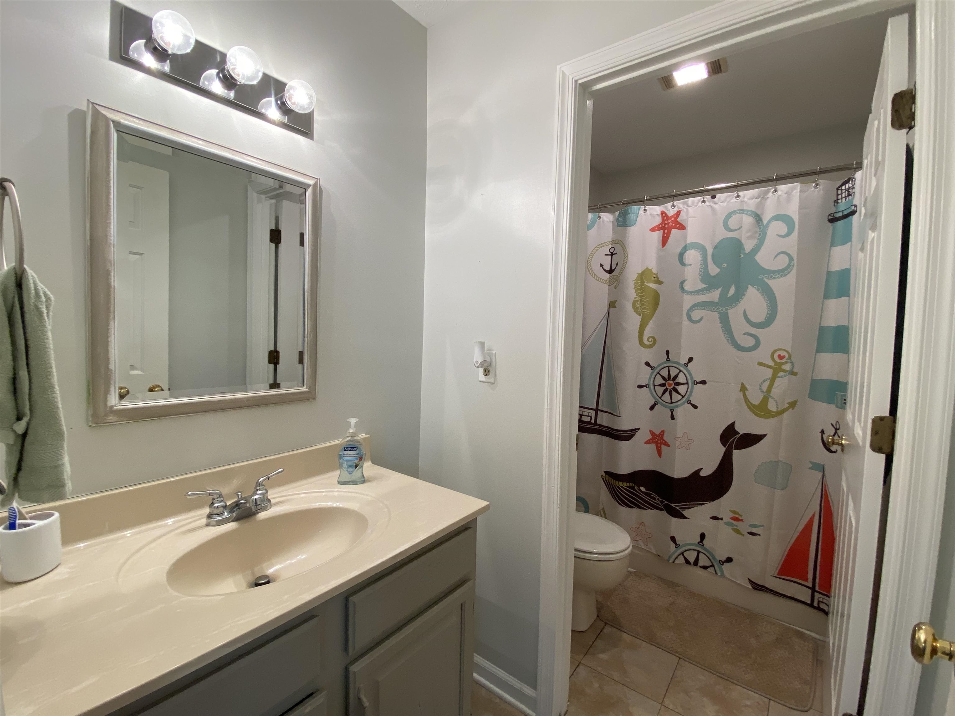 244 Chapel Road Churchville, VA 24421 - Photo 26 of 32 a bathroom with a sink vanity mirror and toilet