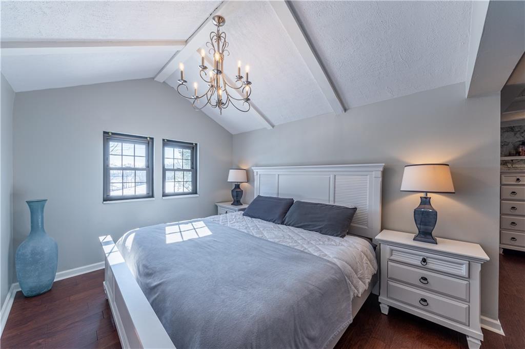 369 Mill Dam Road Cheswick, PA 15024 - Photo 13 of 25 a bedroom with bed and a window