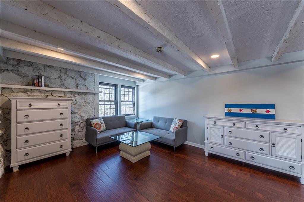 369 Mill Dam Road Cheswick, PA 15024 - Photo 14 of 25 a bedroom with furniture and wooden floor