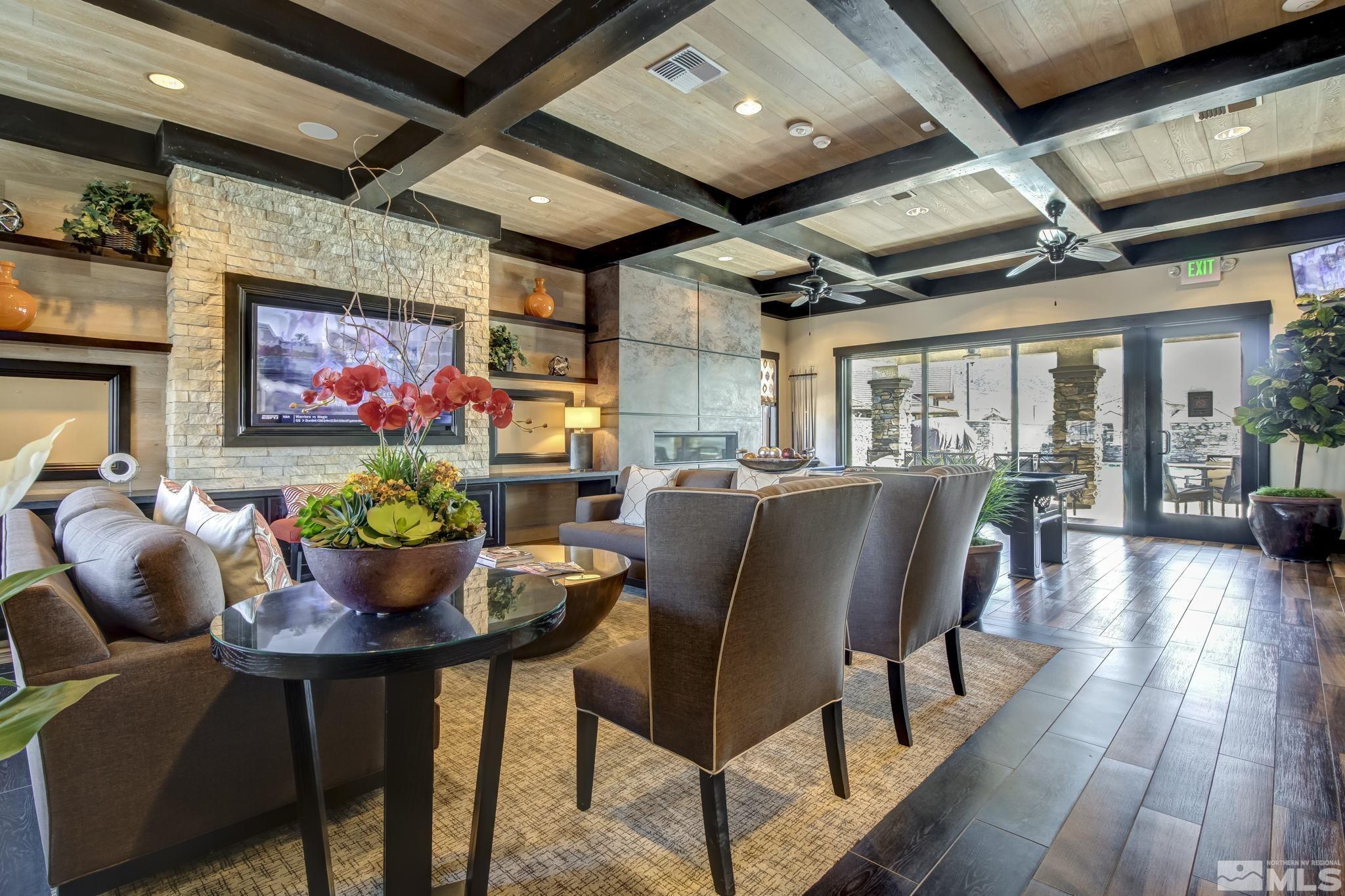 9593 Gazala Lane Reno, NV 89521 - Photo 27 of 37 a dining room with furniture and wooden floor