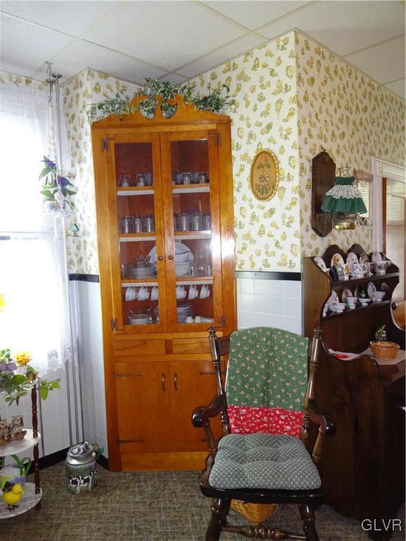 127 Johnsonville Road Bangor, PA 18013 - Photo 11 of 50 A built-in corner cabinet in the kitchen