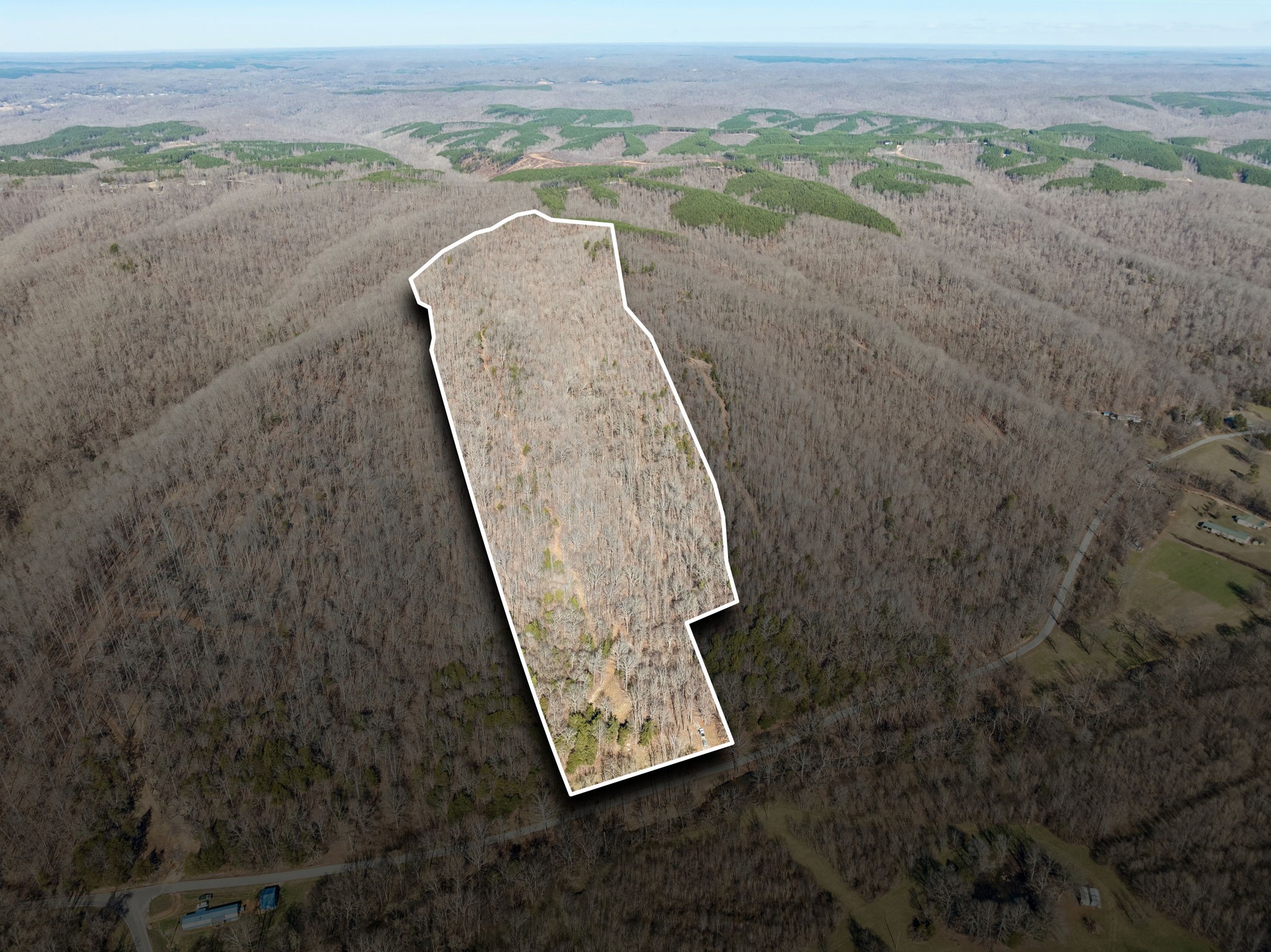 0 Hurricane Creek Road Linden, TN 37096 - Photo 3 of 38 a view of a lake view