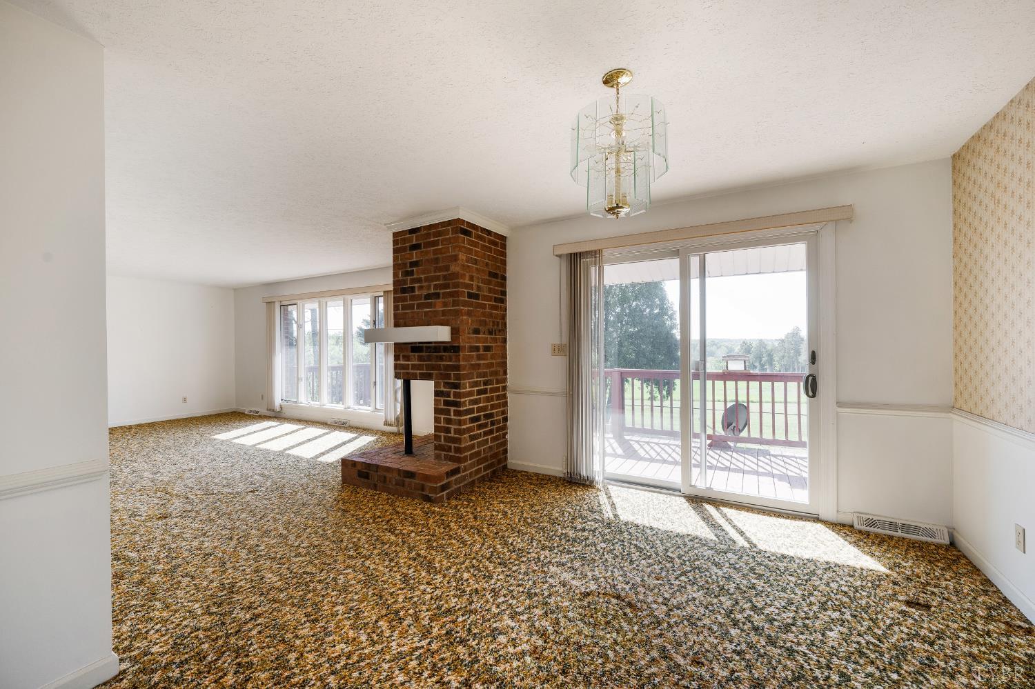 1250 Lick Run Farm Road Forest, VA 24551 - Photo 14 of 74 a view of an empty room with a window
