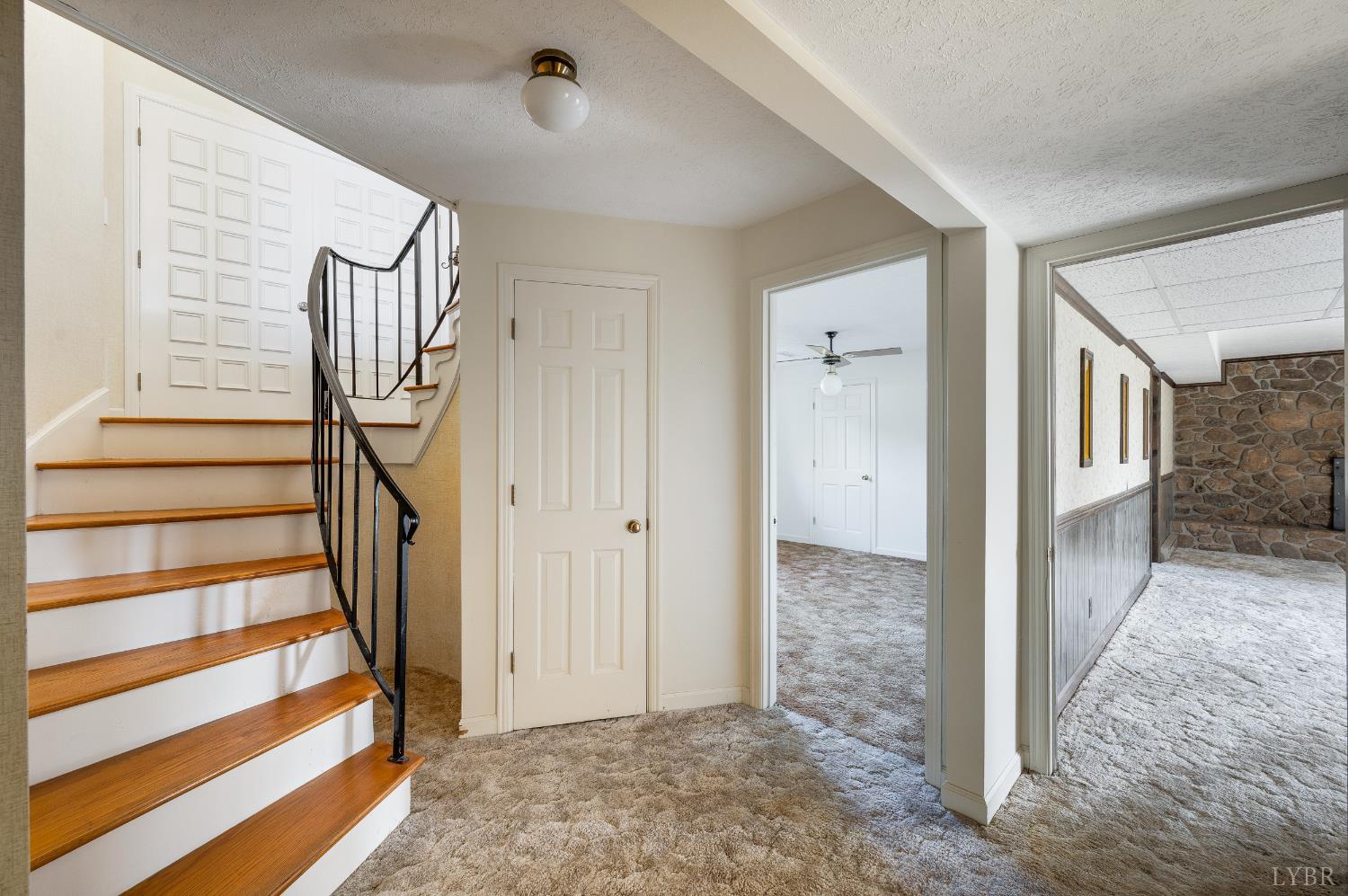 1250 Lick Run Farm Road Forest, VA 24551 - Photo 35 of 74 a view of entryway with wooden floor and stairs