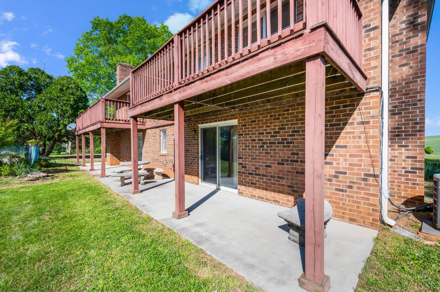 1250 Lick Run Farm Road Forest, VA 24551 - Photo 51 of 74 a front view of a house with patio