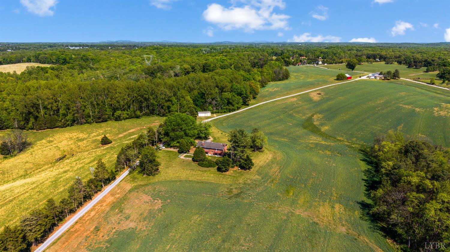 1250 Lick Run Farm Road Forest, VA 24551 - Photo 62 of 74 a view of an outdoor space and a lake view
