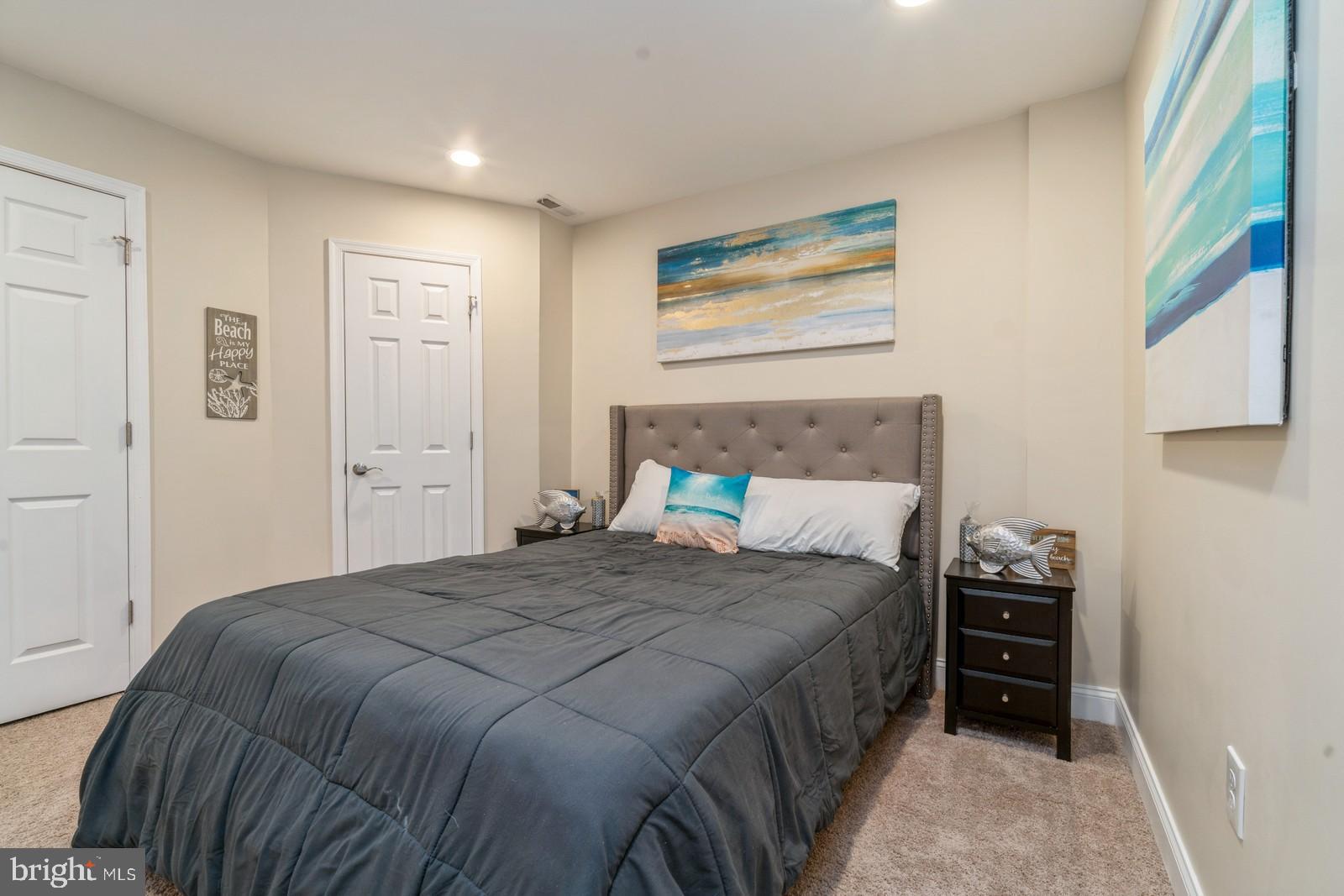 9808 Hidden Valley Road Perry Hall, MD 21128 - Photo 30 of 50 Lower Level Guest Bedroom w/ Closet