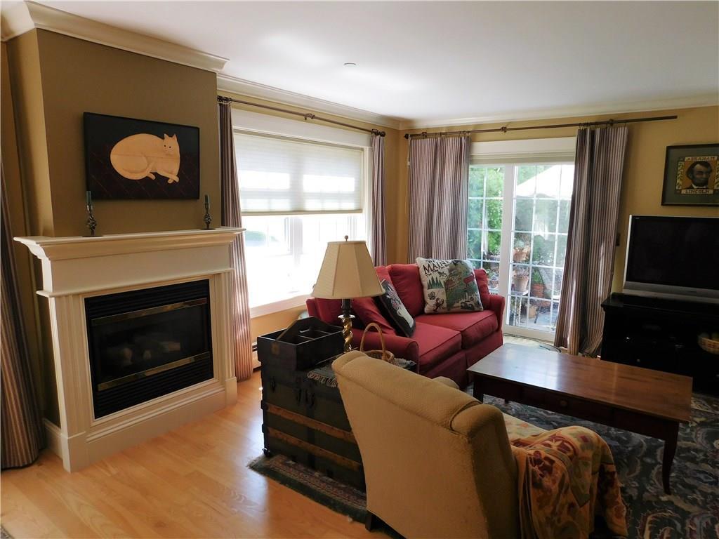 A sliding door in the living room...