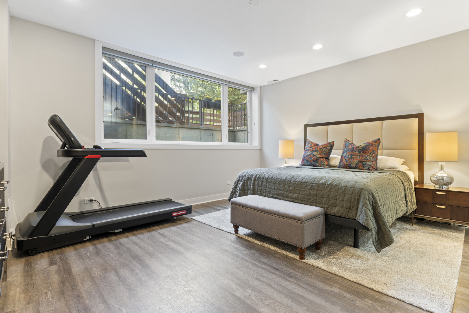 878 North Marshfield Avenue, Unit 1 Chicago, IL 60622 - Photo 16 of 26 a bedroom with a bed and a window